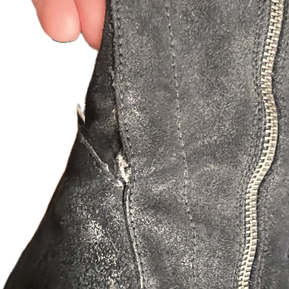 Born Black Suede Boots - Picture 8 of 9